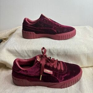 Puma Women's Cali 'Velvet Red' sneaker size 8.5